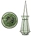mouhike Fishing Net Mesh Fish Trap Collapsible Fish Cage/Fishing Keep Net/Fishing Basket for Keeping Lures Crayfish Crab Fishes Smelt Minnows Shrimps Lobsters, Foldable Fishing Mesh Trap