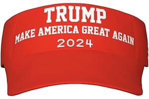 RUAYSNI Tru-mp 2024 Hat Make America Great Again Sun Visor Hats with American Flag Sports Cap for Women Men