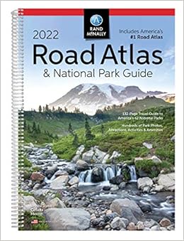 Buy 2022 Road Atlas National Park Guide Rand Mcnally National Park Road Atlas And Travel Guide Book Online At Low Prices In India 2022 Road Atlas National Park Guide 2022 Us Road Map Poster