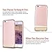 iPhone 6S Case, K-Moze iPhone 6S Case Protective Soft-Interior Scratch Protection Slider Style Hard Case for iPhone 6/ 6S - Rose Gold/Gold