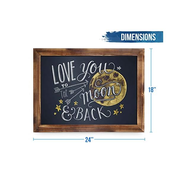 Framed magnetic board for kitchen