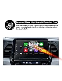 2018 2019 Odyssey Touring Pantalla de audio de 8 pulgadas Pantalla táctil Pantalla protectora de navegación para autos del automóvil, R RUIYA HD Película de vidrio templado transparente para el tablero de automóviles Película protectora