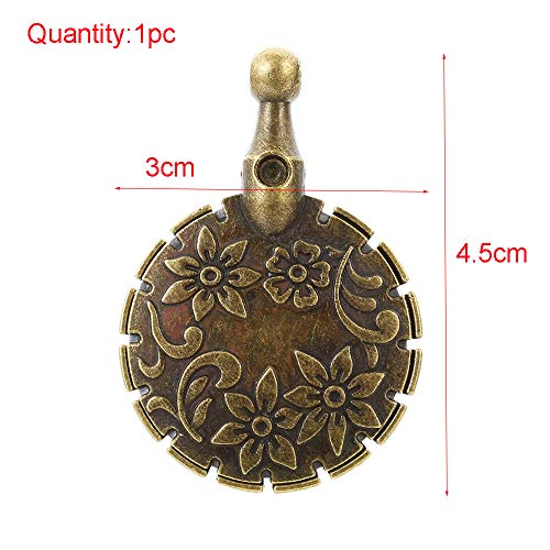 thansky 1Pc Retro Style Thread Cutter,Cross Stitch Yarn Cutter Pendant, DIY Sewing Supplies Rope Cutting Slice Disconnector