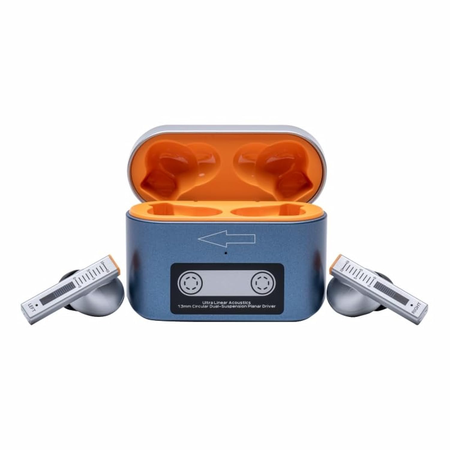 Moondrop Golden Ages TWS Earphones 13mm Full-Frequency Planar Magnetic Driver Multi-Protocol Lossless Transmission ANC TWS, Bluetooth 5.3, 44dB Depth Wide-band ANC