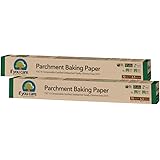 If You Care Parchment Baking Paper 70 Sq Ft Roll, Unbleached, Chlorine Free, Greaseproof, Silicone Coated, Standard Size, Fit