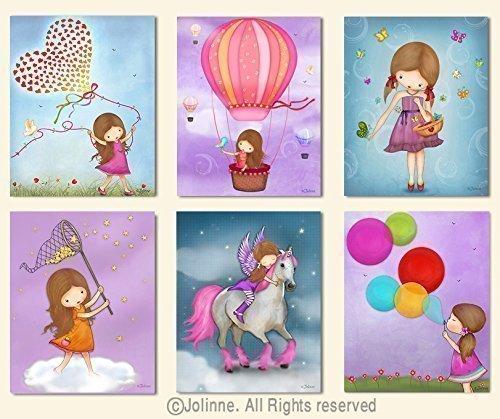 artwork for baby girl room