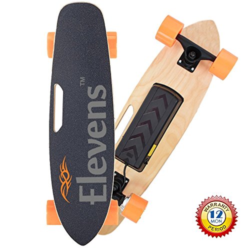 Review Of 28 Electric Longboard Skateboard Bluetooth Remote Control 120w Hub Motor 12mph Max Speed