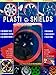 Plasti Shields - Reusable Wheel Paint Shields - Mask Your Wheels in 30 Seconds - 92 Textured Cards for 4 Wheels at a Time