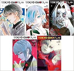 tokyo ghoul 5 books by sui ishida volume 1 5 comics graphic novels set comics comic fanartikel com sammeln seltenes