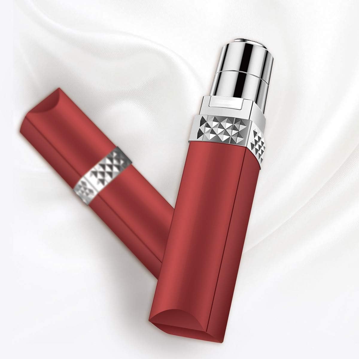 SHENNOSI Epilator Facial Hair Removal for Women, Face Shavers Hair Remover, Women's Painless Hair Remover Perfect for Good Finishing and Well Touch (Red)