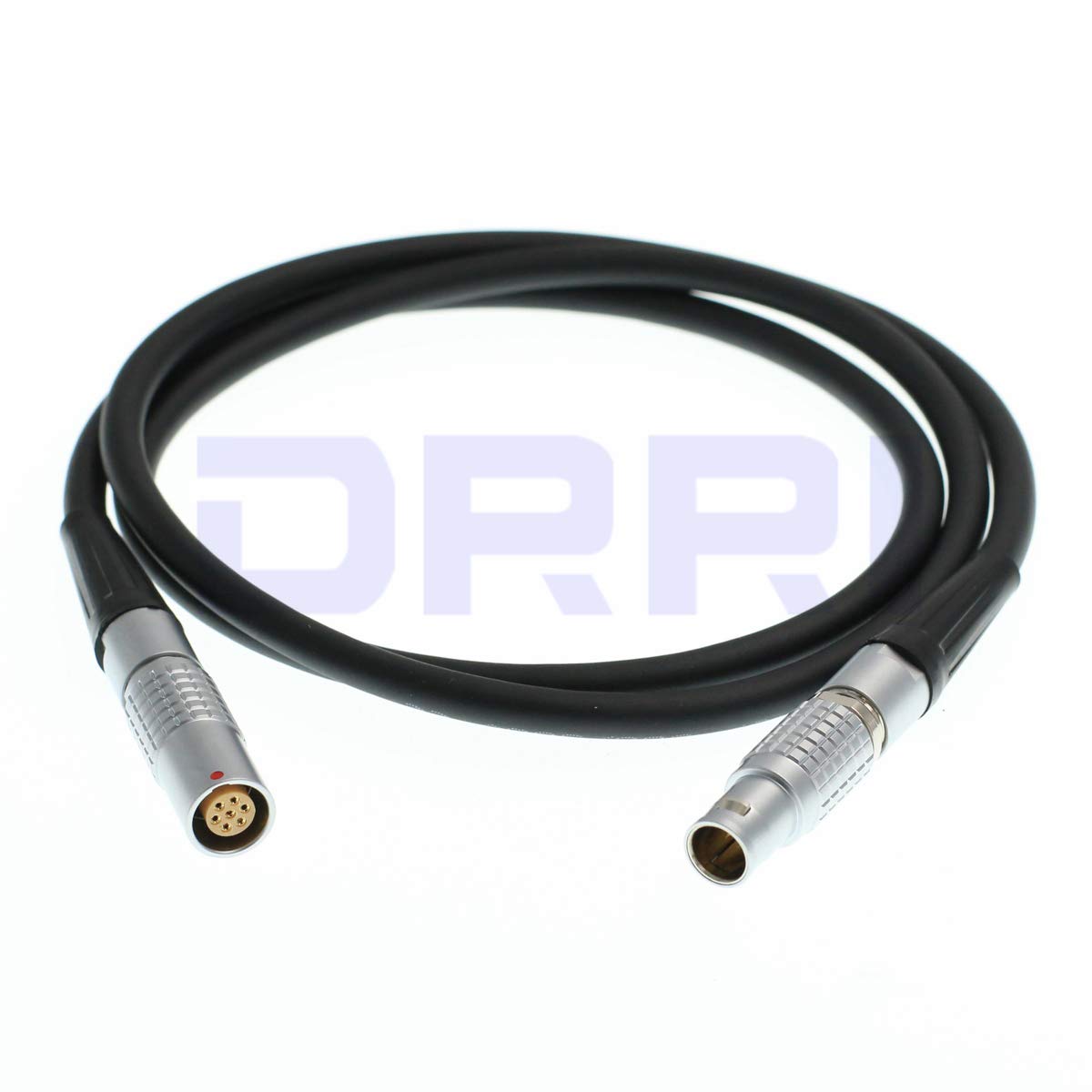 DRRI High Flex 1B PHG 7pin Female to FGG 7pin Male Microphone Extension Cable for B&K 2669-C preamp GRAS 12AA