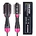 One Step Hair Dryer，CHJPRO Oval Hair Dryer Volumizing Styler Comb Negative Ion Generator Hair Straightener Brush Hot Air Brush