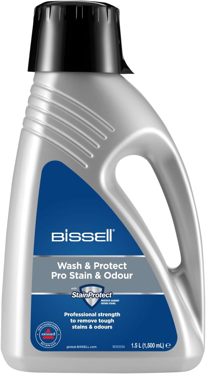BISSELL Wash and Protect Pro Stain & Odour 1.5L for Upright Cleaners