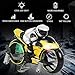Aveloki Flying Motorcycle RC Drone, Land and Air Dual Mode Headless Remote Control Four-Axis Drone, Fly Gift for Children, Boys and Girls