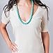 Bumkins Nixi Ciclo Silicone Teething Necklace, Turquoise