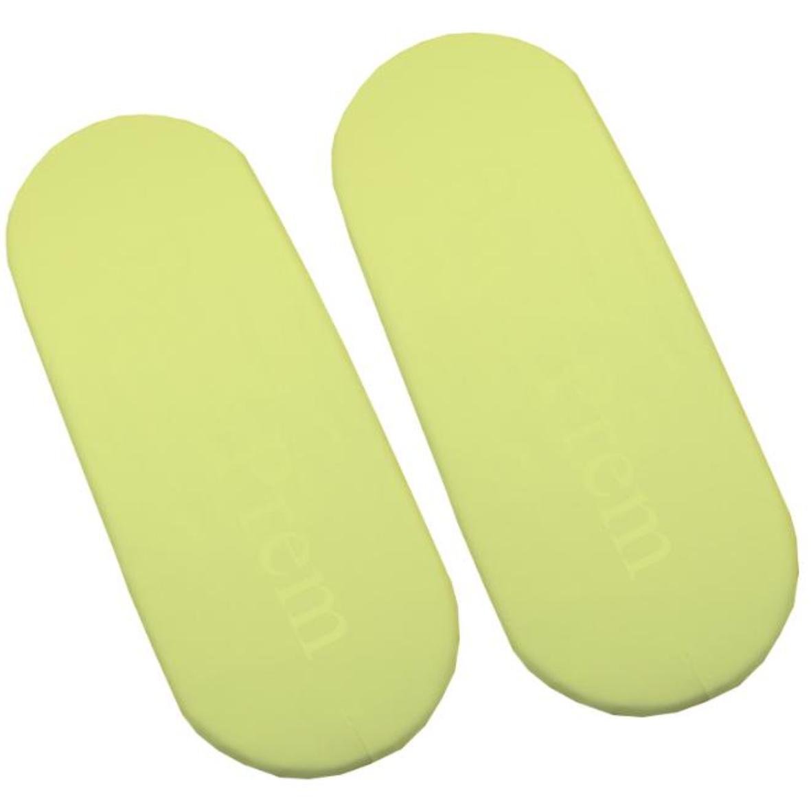 BabyPrem Baby Moses Bassinet Pack of 2 Fitted Cotton Sheets 70 x 40cm LEMON