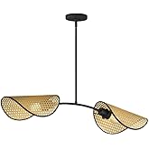 Bonnet - 2 Light Linear Pendant-6.5 Inches Tall and 9 Inches Wide