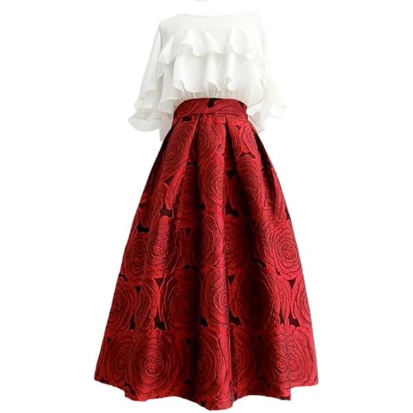 レディースウェア 8YARDS HACHIGRAPH2 Jacquard Skirt 8YARDS / Flared Skirt