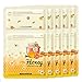 MOTHER MADE 2-Step Honey Citrus Spa Facial Masks with Amazon Bentonite Kaolin Clay Mask & Manuka Honey Hydrating Sheet Face Mask, Set of 5 Treatments, Removes Blackheads, Cleanses, Treats Acne