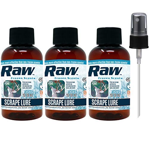 RAW Frozen Scents Scrape Lure Deer Attractant Urine Pure Whitetail