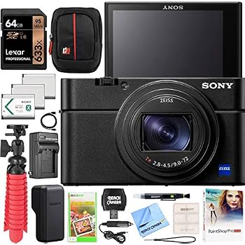 Amazon Com Sony Rx100 Vii Premium Compact Camera With 1 0 Type