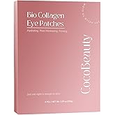 COCOBEAUTY Collagen Eye Patches for Puffy Eyes and Dark Circles – Under Eye Patches for Women – Hydrating & Refreshing Skincare – Health and Beauty Essential (24 units)