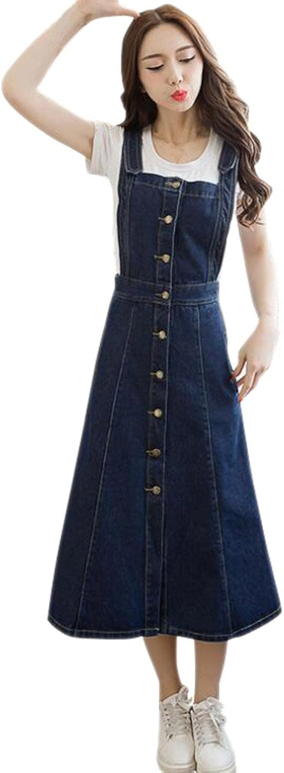 Amazon Co Jp Fashion Maker F M オーバーオール デニムサロペット フレアスカート デニムスカート ロング丈 レディース オールインワン スカート ゆったり デニム ノースリーブ 大きいサイズ ポケット ワンピース 無地 服 ファッション小物 Amazon Co Jp Fashion Maker F M オーバーオール デニムサロペット フレアスカート デニムスカート ロング丈 レディース オールインワン スカート ゆったり デニム ノースリーブ 大きいサイズ ポケット ワンピース 無地 服 ファッション小物