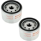 Harbot 492932 Oil Filter for Brigs and Straton 492932S 696854 695396 John Deere AM125424 GY20577 LG492932S Kawasaki 49065-7007 49065-0721 (Pack of 2)