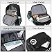 School Backpack, Anime Luminous Backpack Unisex Fashion Backpack Daypack College School Bookbag Travel Laptop Backpack with USB Charging Port, Anti-theft Lock & Pencil Case, Black