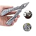 UMITOM Multi-Tool Plier, Folding pliers, Stainless Steel,9 in 1 ultimate emergency survival kit and simple DIY Activities multifunctional tool