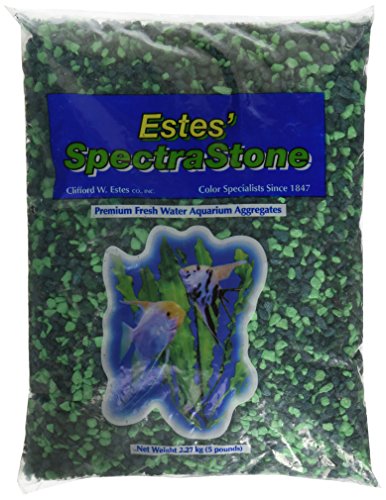 Spectrastone Lake Green Aquarium Gravel for Freshwater Aquariums, 5-Pound Bag