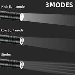 ALONEFIRE P29 Pen Flashlight Bright USB C
