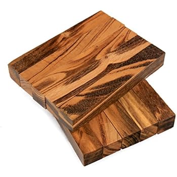 Legacy Woodturning, Goncalo Alves/Tigerwood Ebony Wood Pen Blank, 3/4