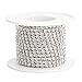 1 Roll 10 Yards Rhinestone Trim Crystal Cup Chain in Silver Setting Casing Clear (SS16 4mm)