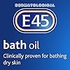 E45-Dermatological-Emollient-Bath-Oil-500-ml E45 Emollient Bath Oil 500 ml – E45 Bath Oil to Moisturise Dry Skin – Gently Cleanses for Soft Skin – Soap-Free and Non…