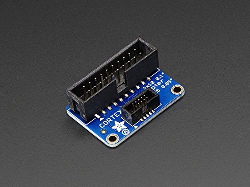 Adafruit JTAG (2x10 2.54mm) to SWD (2x5 1.27mm) Cable Adapter Board [ADA2094]