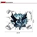 Fangeplus(TM DIY Removable 3D Batman Broken Wall Hole View Art Mural Vinyl Waterproof Wall Stickers Kids Room Decor Nursery Decal Sticker Wallpaper 35.4''x23.6''