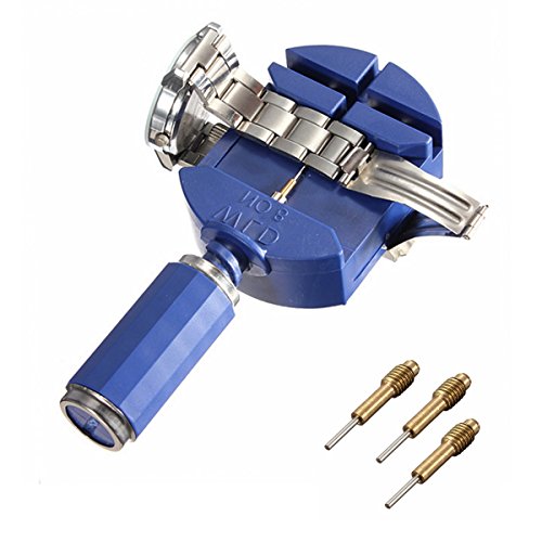 Teekini Blue Color Strap Link Remover Watch Band Adjust Repair Tool
