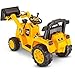 Kidtrax CAT Bulldozer/Tractor 6V Battery Powered Ride-On, Yellow
