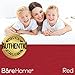 Bare Home Twin XL Sheet Set - College Dorm Size - Luxury 1800 Ultra-Soft Microfiber Twin Extra Long Bed Sheets - Deep Pockets - Easy Fit - Extra Soft - 3 Piece Set - Bed Sheets (Twin XL, Red)