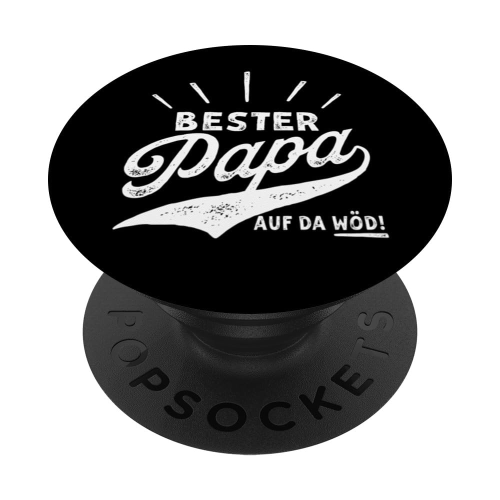 Bester Papa auf da Wöd! - Bester Papa der Welt PopSockets Swappable PopGrip