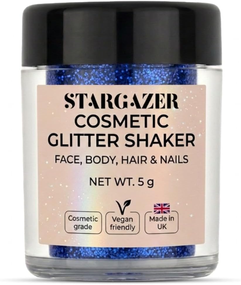 Stargazer Glitter Shaker Royal Blue Cosmetic Glitter Powder Shaker