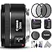 Canon EF 50mm f/1.8 STM Lens w/Essential Photo Bundle - Includes: Canon USA Warranty, Altura Photo UV-CPL-ND4 Filter Kit, Neoprene Lens Pouch, Camera Cleaning Set