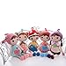 Me Too Keppel Stuffed Red Sheep Girl Baby Dolls Plush Toys 18 inches