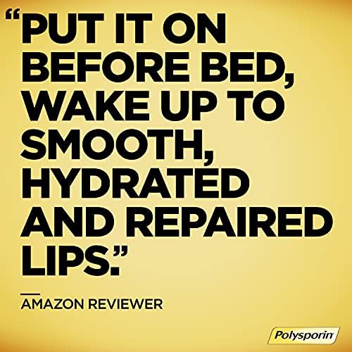 Polysporin Visible Lip Health Overnight Renewal Therapy, 7.7 G Shop Well Polysporin Visible Lip Health Overnight Renewal Therapy, 7.7 G Shop Well