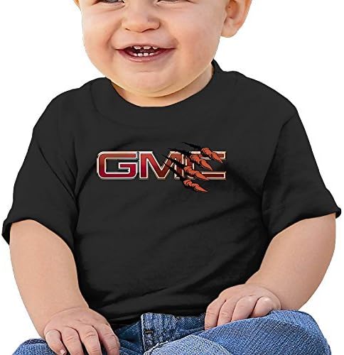 Acosoy Infants &amp;Toddlers Baby's GMC Logo With Claw T Shirts For 6-24 Months