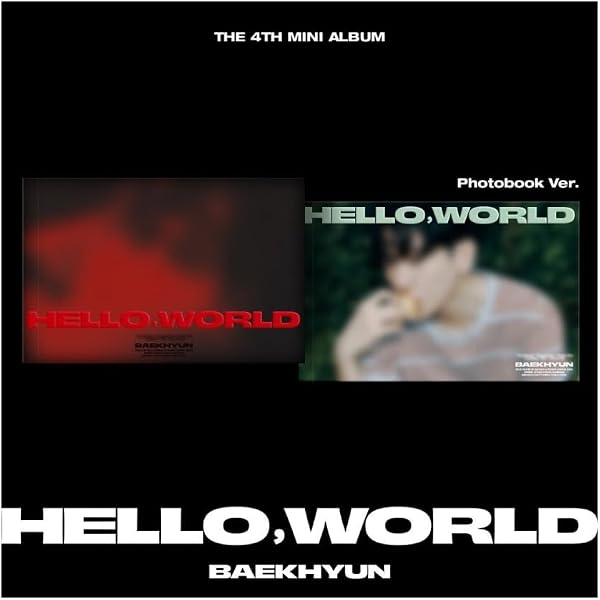 BAEKHYUN - 4th Mini Album [Hello, World] (Pineaple Ver.) Tincase +