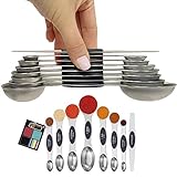 Gorilla Grip 8 Piece 100% BPA Free Magnetic Nesting