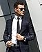Men's Genuine Leather Belt- Ratchet Black Dress Belts for Men with Automatic Buckle.