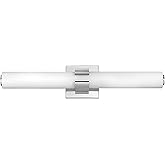 Hinkley Aiden Collection 22.75" Integrated LED 35W Bathroom Vanity Light Fixture, Chrome